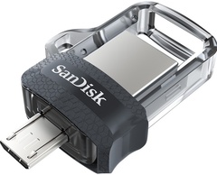 Флеш-накопитель SanDisk 128GB Ultra Dual Drive m3.0 Micro B, USB-A