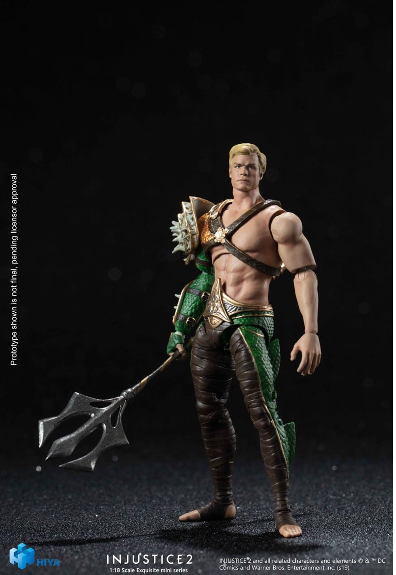 Фигурка Аквамен из игры Несправедливость 1/18