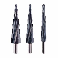 Набор ступенчатых сверл 6-12/6-20/6-27мм UltimateCUT HSS RUnaTEC Ruko 101087PRO