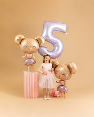 Г Ходячая фигура, Мышка Балерина, 36''/91 см, 1 шт.