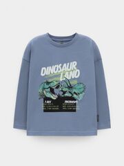 лонгслив  для мальчика  КР 302256/синий 3926 к614