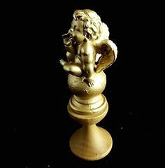 Силиконовый молд Ангелочек на шаре молд 3D