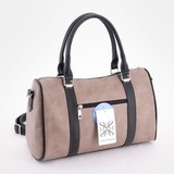 Сумка Саломея 217 македония тауп + черный