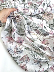 Вискоза с нейлоном, крэш вуаль, Оранжерея