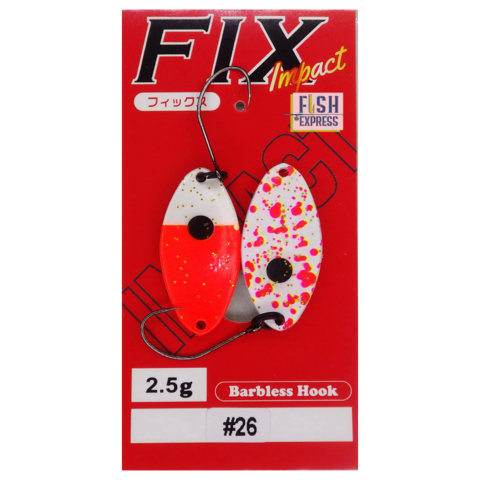 Блесна колеблющаяся FOREST FIX IMPACT 2.5g цвет #26 (РЕПЛИКА)