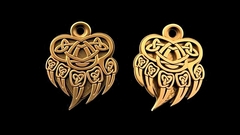 Силиконовый молд оберег 