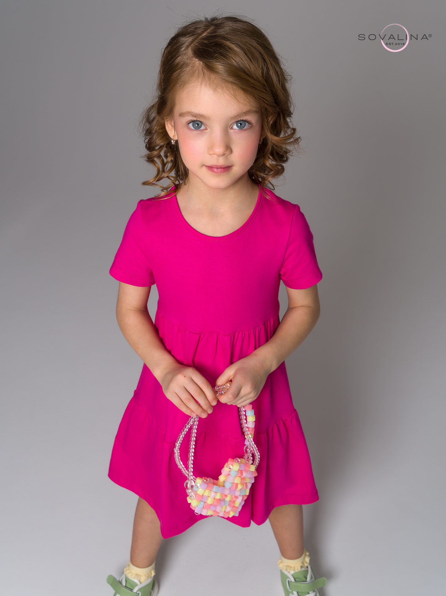 Платье Тия фуксия 3031