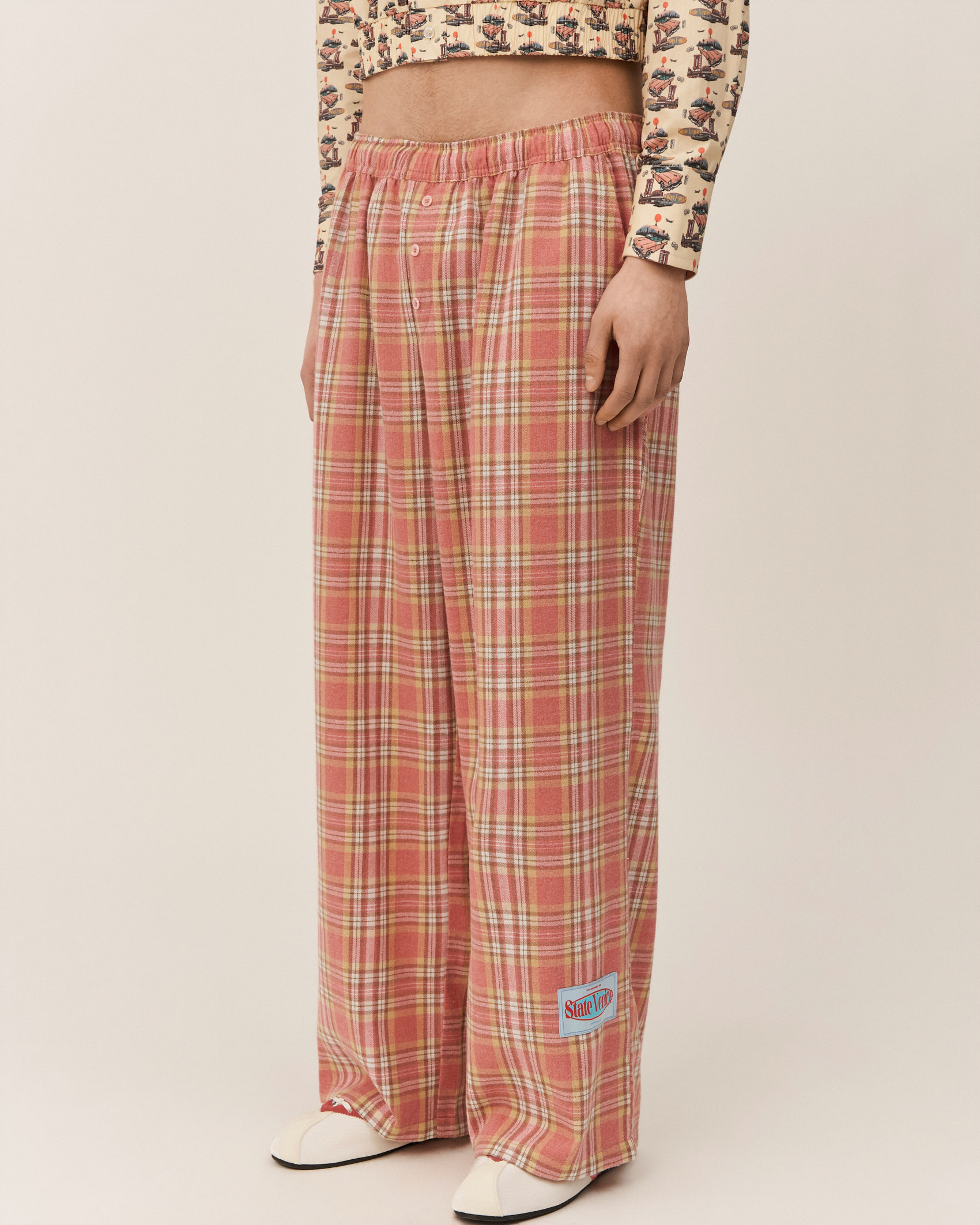 Фланелевые брюки