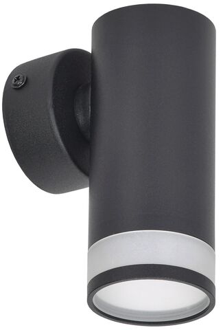 Светильник 4008 настенный GU10 черный IEK