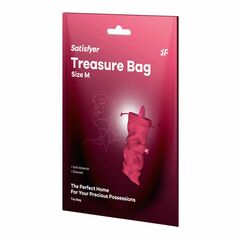 Розовый мешочек для хранения игрушек Treasure Bag M - 