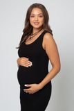 Платье для беременных 18541 черный