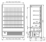 фото 2 Холодильная горка Полюс FC 20-07 VV 1,3-1 на profcook.ru