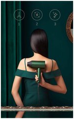 Фен Xiaomi Showsee Hair Dryer A5, зеленый