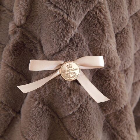 Плед 160х220 Sofi De MarkO Мадлен коричневый