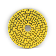 74-4-003 Круг алмазный гибкий шлифовальный АГШК / ЧЕРЕПАШКА, 100 мм, № 30, влажная шлифовка (РемоКолор)