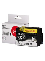 Струйный картридж Sakura CN053AE (№932XL Black) для HP Officejet 6100, 6600, 6700, 7110, 7610, 7612, пигментный тип чернил, черный, 40 мл., 1000 к.