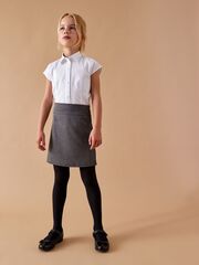 Юбка школьная для девочки Next 965-379, Серый