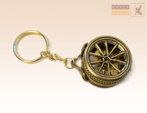 брелок Монетница Колесо