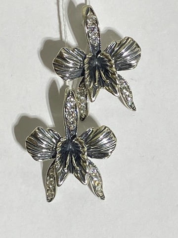Клэр (серьги из серебра)