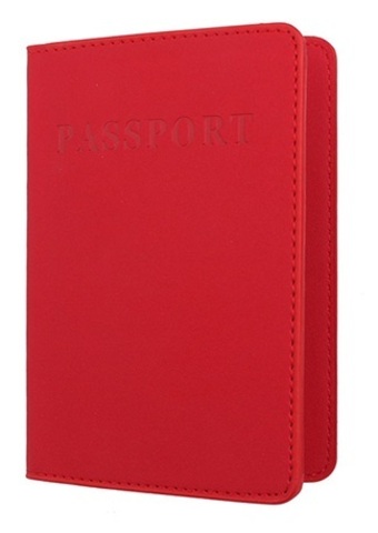 Passport üzlüyü \ обложка для паспорта \ passport holder red