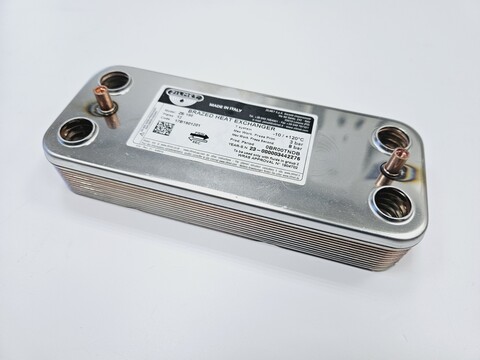 Теплообменник ГВС (12пл.) ELECTROLUX Basic Duo/Hi-Tech (арт. AA10110001.Z)