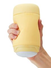 Желтый мастурбатор Tenga Puffy - 