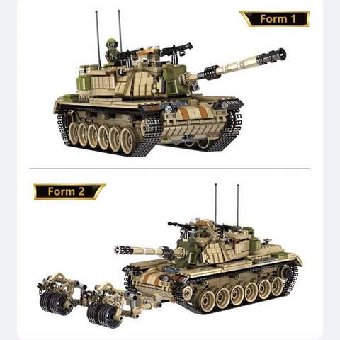 Конструктор серия Армия Танк Магах M60