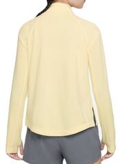 Футболка для девочки Nike Dri-Fit Long Sleeve Running Top - citron tint/reflective silver