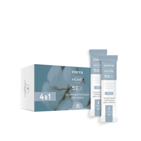 ЭНЗИМНЫЙ ПОРОШОК ДЛЯ СТИРКИ  10 шт.*25 г