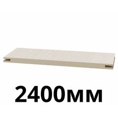 Добор телескопический 220х10х2400мм экошпон Ясень светлый