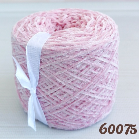 Велюр бобинный 600м/100гр (1,5мм) 60075, Королевский розовый