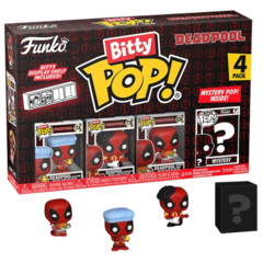 Фигурка Funko Bitty POP! Deadpool Bathtime+Flamenco+Supper Hero+Mystery