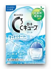 Капли Rohto C3 cool при ношении линз /Индекс свежести 5/ 13 мл