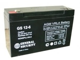 Аккумулятор General Security GS 12-6 ( GS6-12.0 ) ( 6V 12Ah / 6В 12Ач ) - фотография