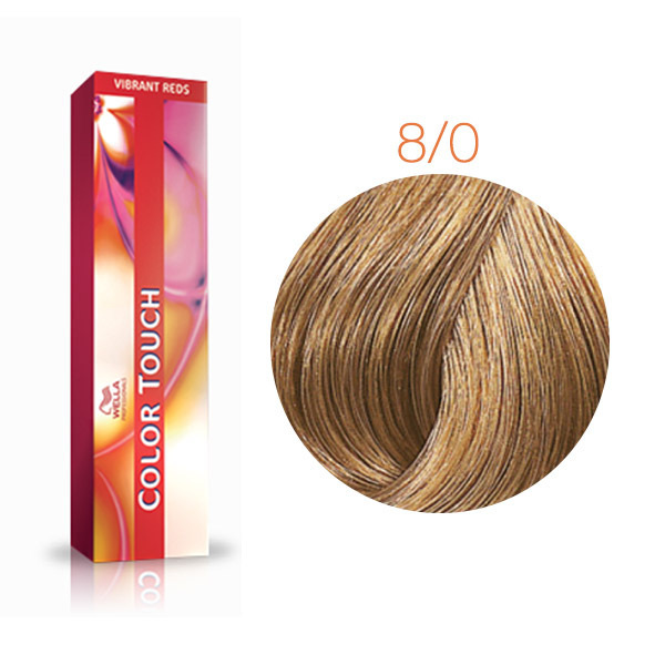 Wella Professional Color Touch 8/0 Светлый блонд тонирующая краска для волос