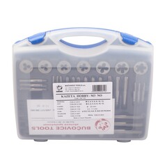 Набор метчиков и плашек M3 -M12 115CrV3 40пр Bucovice(CzTool) 330120