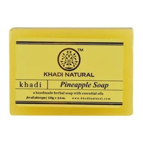 Мыло натуральное Кхади Ананас Khadi Natural Pineapple Soap 125г