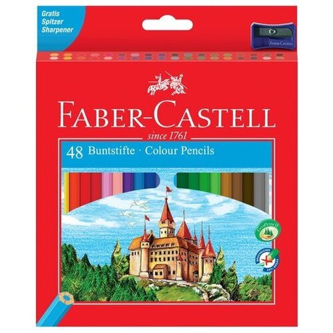 Karandaş 48 rəng Faber Castell