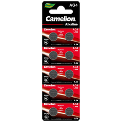 Батарейки Camelion G 4  BL-10 Mercury Free 377A/LR626/177 д/часов 10шт/уп