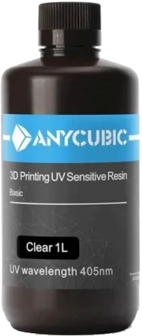 Фотополимер Anycubic Basic, прозрачный (1 кг)