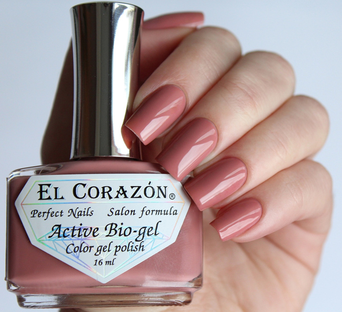 El Corazon 423/ 313 active Bio-gel  Cream припылённый беж