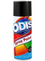 Краска-спрей ODIS матовый черный №4 450мл (12)
