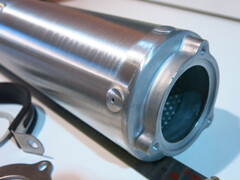 Глушитель мотоцикла WRS 540 мм 60-70,5 мм