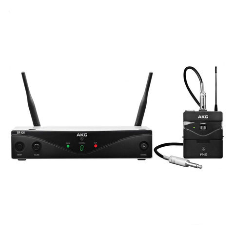 (614.1-629.9МГц) радиосистема с приёмником SR420, портативный передатчик PT420+микрофон с оголовьем C555L__3