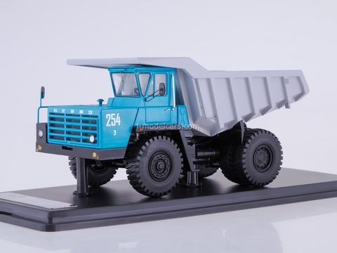 BELAZ-540A dumper blue-gray 1:43 Start Scale Models (SSM)