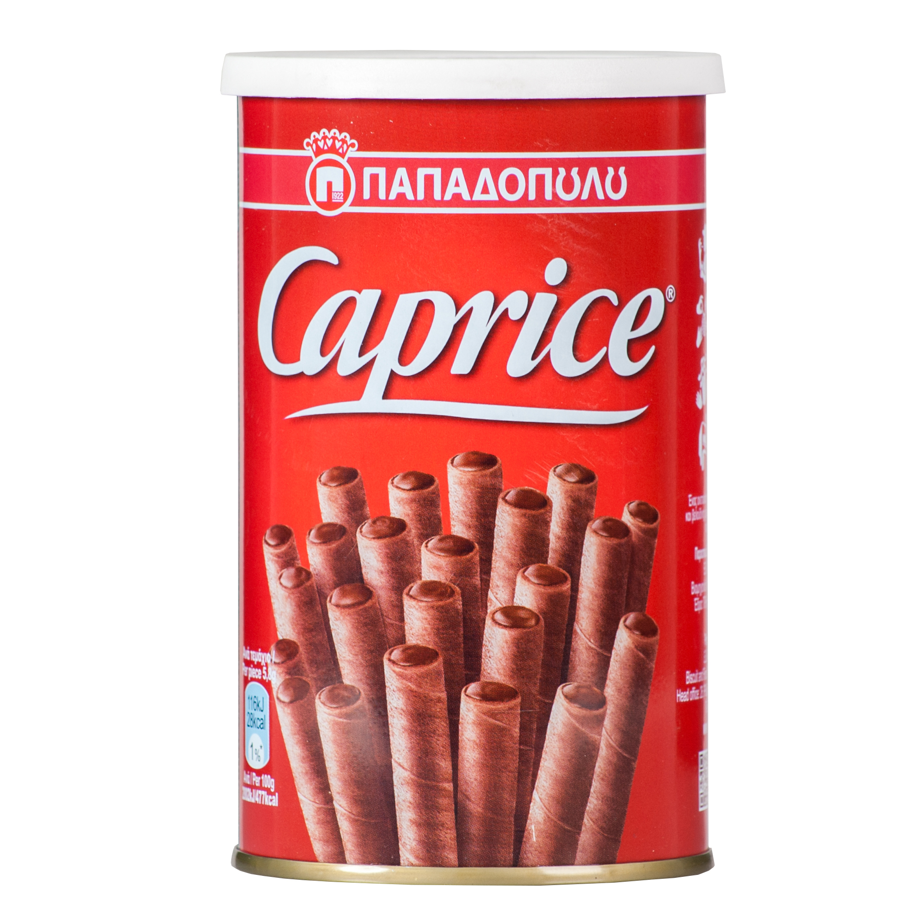 Вафли Венские с фундуком и шоколадным кремом Caprice