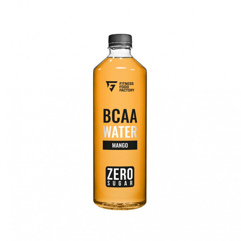 Напиток негазированный с содержанием сока BCAA WATER 6000, 0,5 л, Манго, Fitness Food Factory