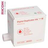 Чернила для дупликатора RICOH тип VI Priport DD 4450, DX 4542, 4545, JP 4500 красный 5х600 ml (893217 / 893207)