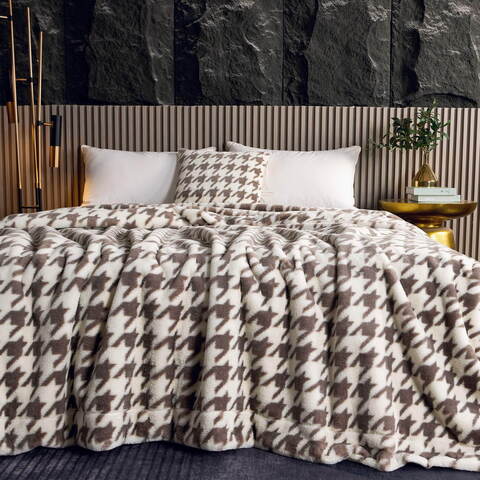 Плед 160x220 Sofi De MarkO Эрнесто кофейный