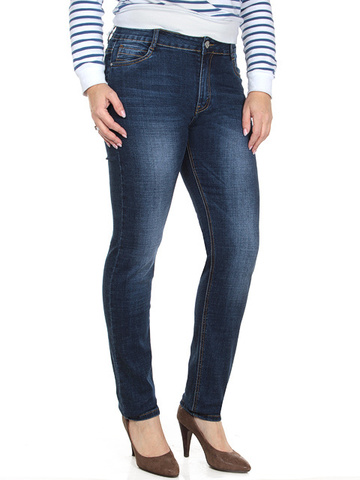 2007 джинсы женские, синие